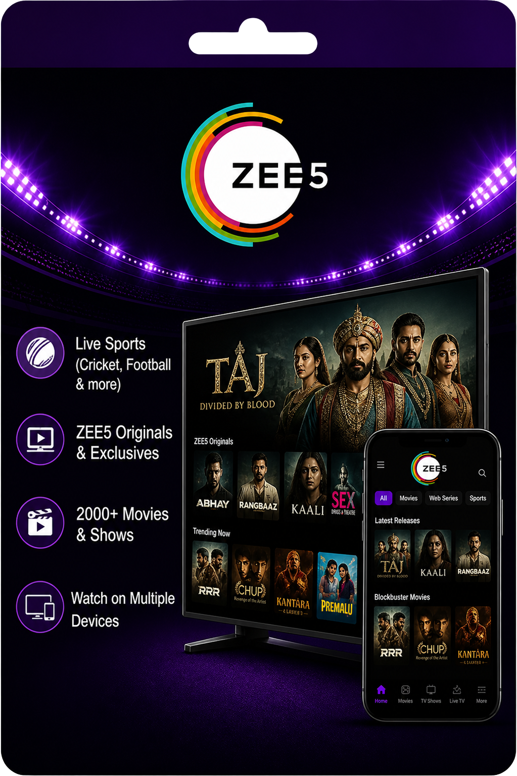 Zee5 Yealry