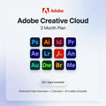 Adobe Creative Cloud – 3 Month Plan (Personal Email)